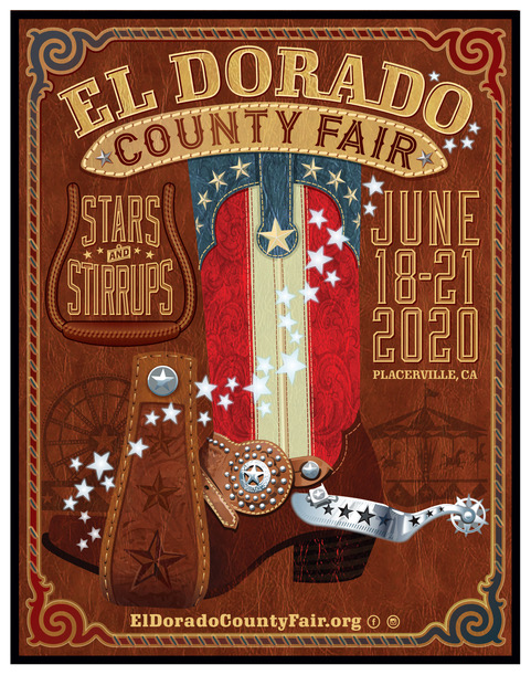 2020 Fair Theme, Stars &amp; Stirrups ⭐️🤠🏇 June 18 - 21 #edcfair2020