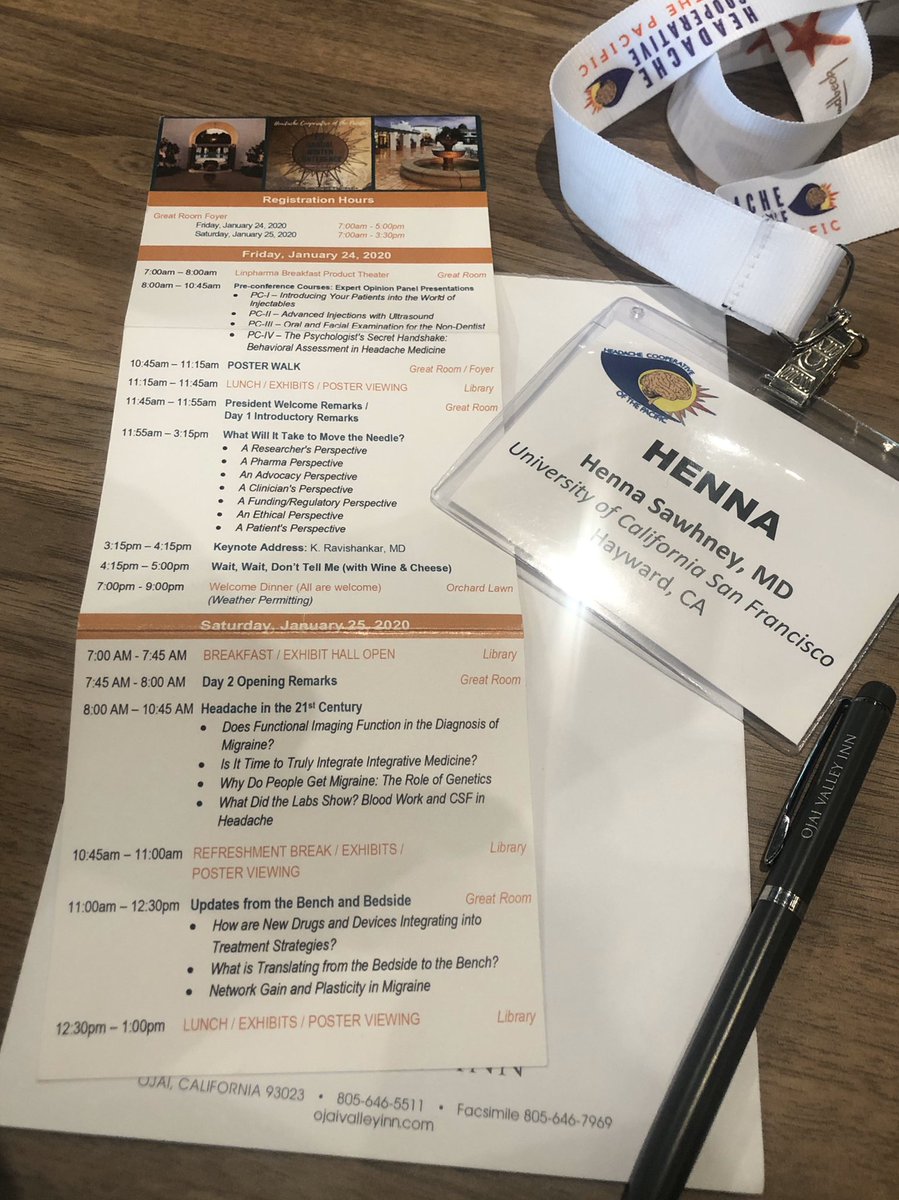 HennaMD's tweet photo. Attending the 13th Annual Headache Cooperative of the Pacific Conference to learn more about the importance of research and advocacy for headache patients. #HCOP2020 https://t.co/5CdFyrtBb5