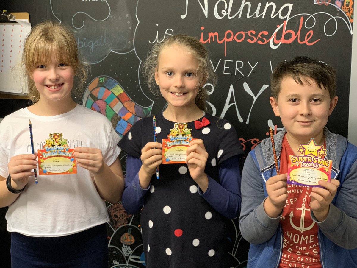 STAClassShaw's tweet image. Rosie, Natalie and Jack have all worked fantastically hard to earn this week’s awards. Well done 😊😊😊 #TeamStAnnes