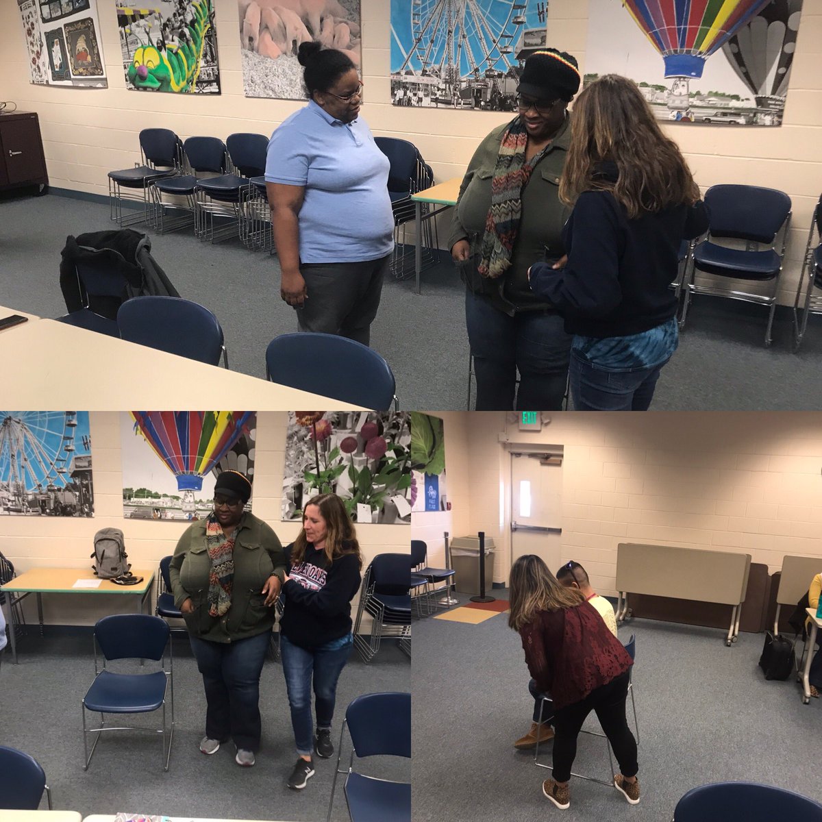 danchan3011's tweet photo. Amazing active participation in EIA training today with practice in three step guided compliance, analyzing functions of behavior, and learning about embedding consistent reinforcement throughout the school day! @BCPSBirthtoFive https://t.co/u3mSW7amPu