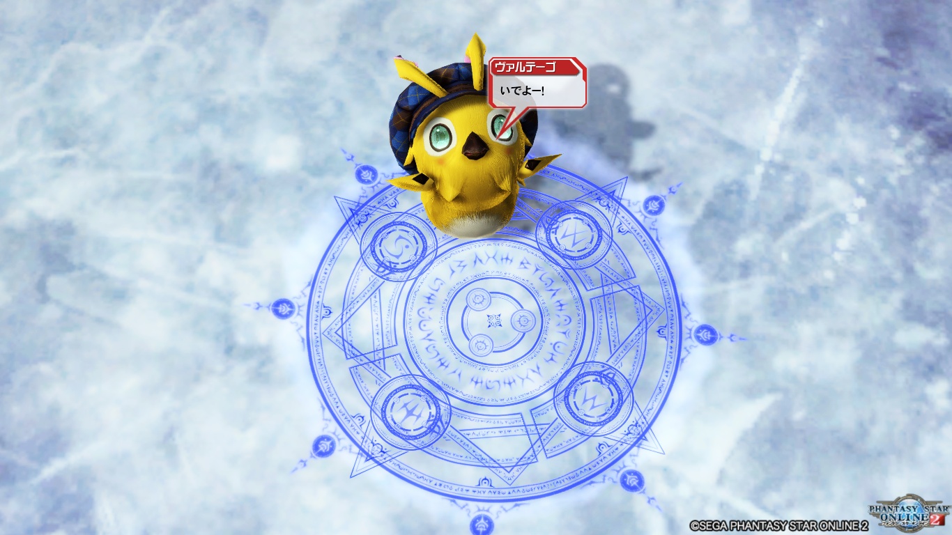 ヴァルテーゴ 魔法陣を使って妖精神さまをお招きしました