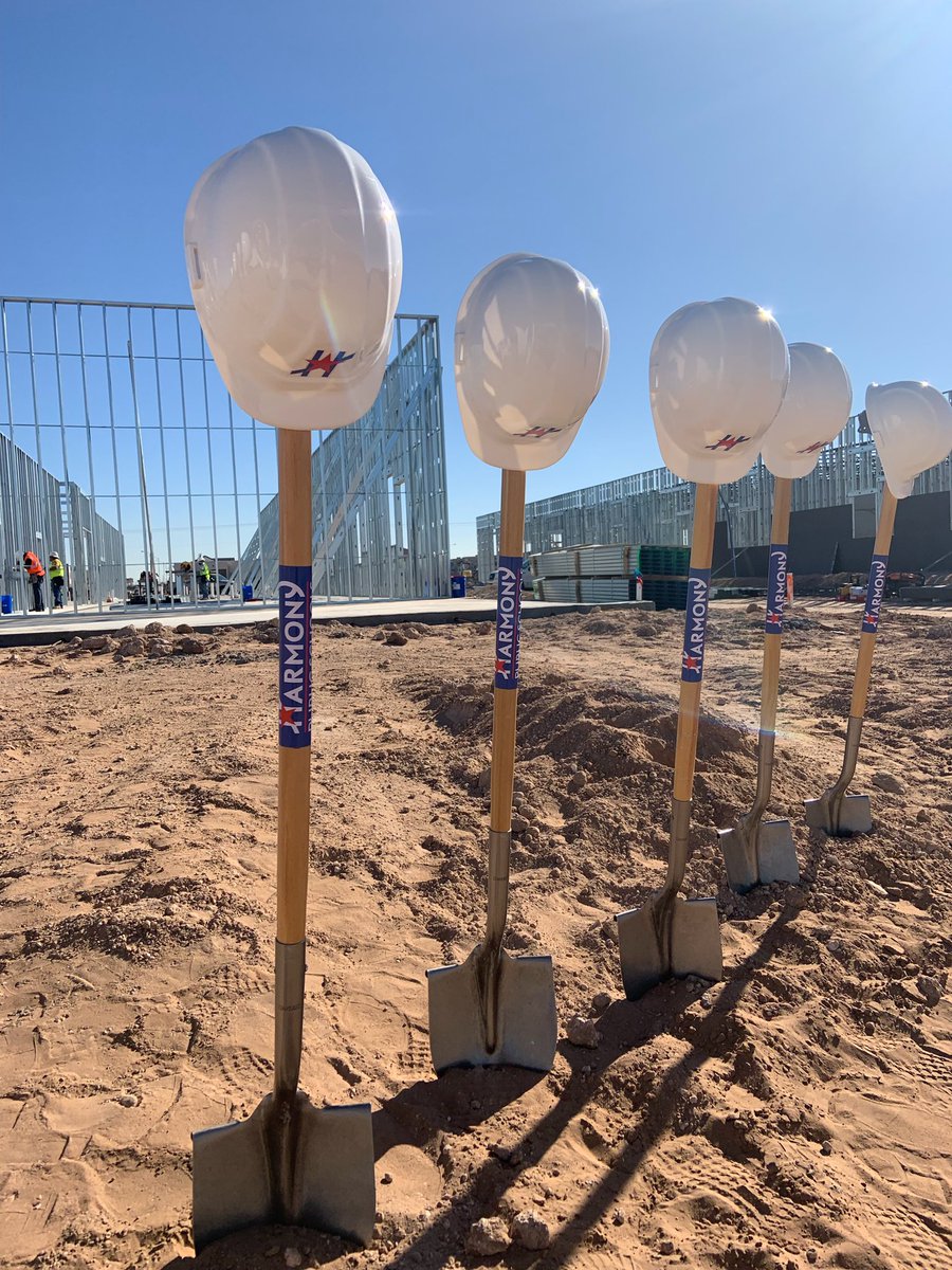 Great Day for El Paso! We had Groundbreaking Ceremony for 4th Harmony campus (Harmony School of Science) opening in August 2020. #HPSElpaso #STEMforAll #harmonyproud apply.harmonytx.org