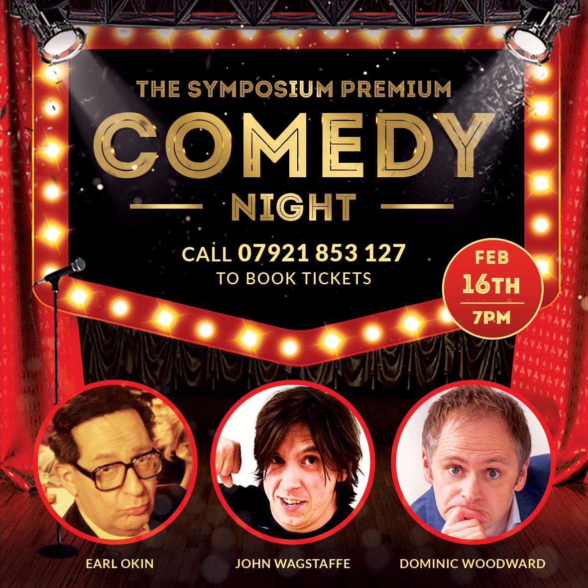 SymposiumWilm's tweet photo. *** BOOK YOUR COMEDY TICKETS NOW ***

Tickets are £20 including food
Call 07921 853 127

Our next Comedy Night on Sunday 16th Feb is the perfect answer to round off Valentines  weekend in style! AND you will earn some brownie points with your better half! https://t.co/J1bXIDKWyh