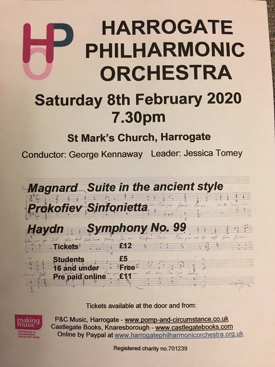 Harrogate Philharmonic Orchestra tweet media