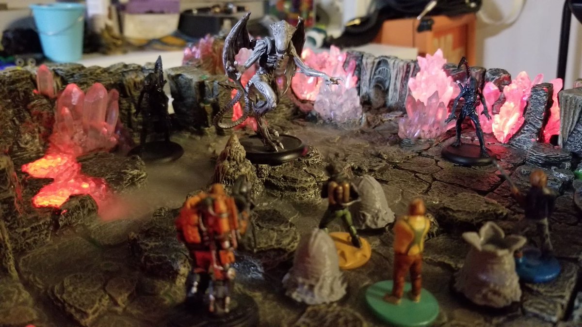 JSuttonComedy's tweet photo. Last night, I played my first ever table top RPG!
Did I enjoy it? To quote an old song, "I once was lost, but now am found!"
Quick overview: I killed a bunch of aliens and managed to survive.
Can't wait to try a full campaign!
Any suggestions?
#Suttoncomedy #Alien #RPG #DnD https://t.co/CYnlklJ3aL