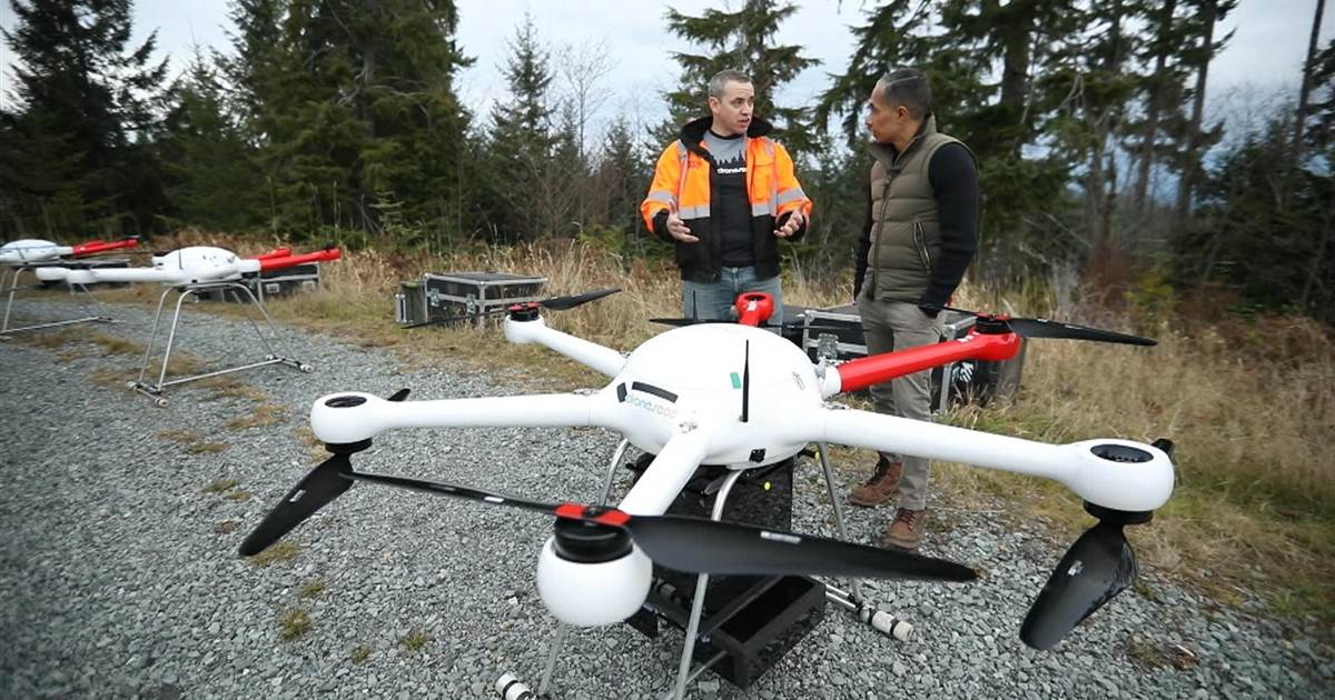 Drones are helping replenish areas devastated by wildfires today.com/video/drones-a…