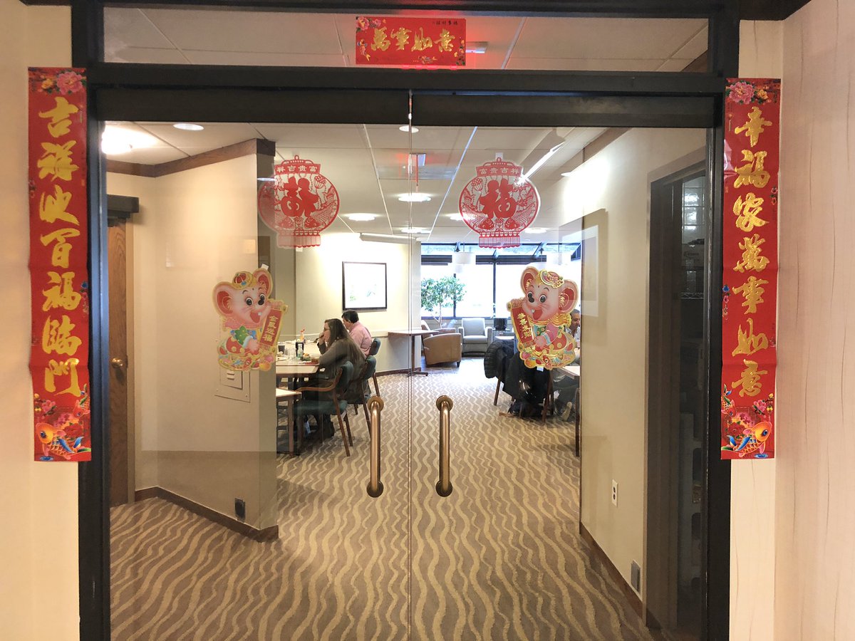 GSISocial's tweet image. Celebrating Chinese New Year today at the Corporate Office! Thank you to our wonderful chefs for working so hard to put this together (and wearing red for good luck!) A great start to the year of the Rat!