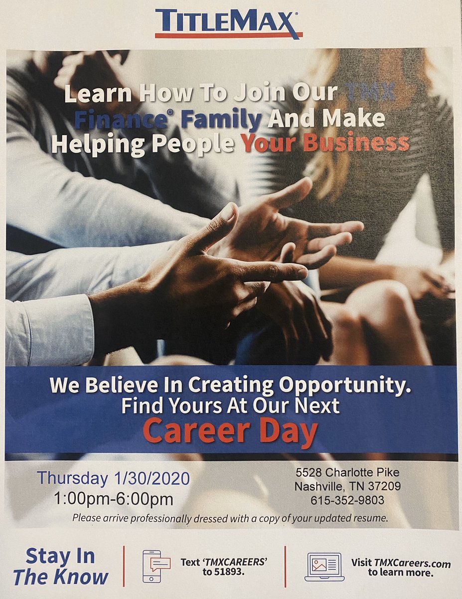 Come see us next Thursday 1/30/2020. We will be conducting interviews from 1pm-6pm. We want you to join our family. <a href="/jamesd4tmx/">JamesRVP20</a>