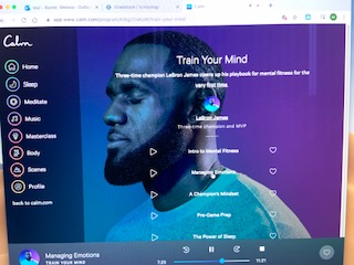 Melissa08058137's tweet photo. The Calm App series by LeBron James is great! The students in my class were definitely able to make some  connections. We worked on managing emotions today. #rcsdmmchat #rcsdpirates https://t.co/0JyYYyQBaO