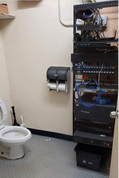 memeoutpost's tweet photo. Many fans have asked what the Memeoutpost server room looks like. Here it is fam. https://t.co/CRQBM3JxZ0