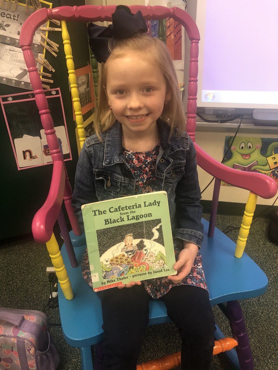 We love having friends come and read to us! She did a great job!