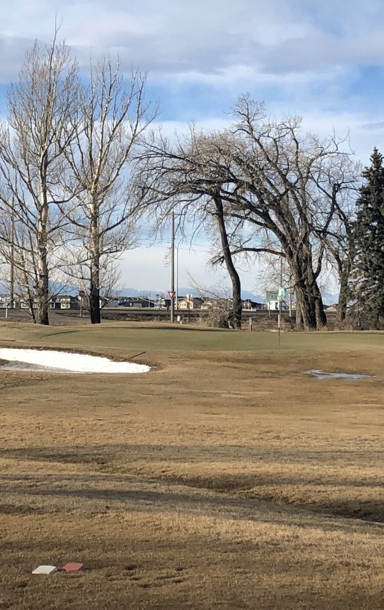 EvergreenGC1's tweet photo. Pins are in!!! Superintendent extraordinaire Ian Watt has unfrozen all the cups and put in fresh pins. Facility is open until 5:30 today, Saturday, Sunday. #comeoutandplay https://t.co/gxdGsOMtCB