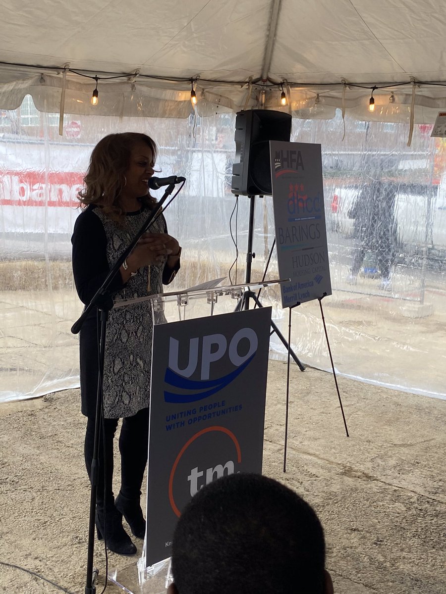 DCDHCD's tweet photo. Congratulations to TM Associates and @UPOinDC on the groundbreaking of 1550 1st St, SW. With #HPTF we’re bringing 76 units of affordable housing to amenity rich #BuzzardPoint #Ward6. Deputy Director Sheila Miller provided remarks on behalf of @maryrandolph and #TeamDHCD. https://t.co/xlPvCguG3b
