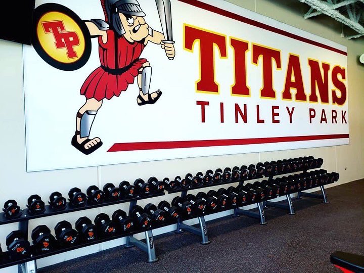 bestweightroom's tweet photo. 🏅Tinley Park High School - Tinley (IL)🏅
@TinleyParkHigh @TPHSTitans_FB https://t.co/nd9J2A8eGQ