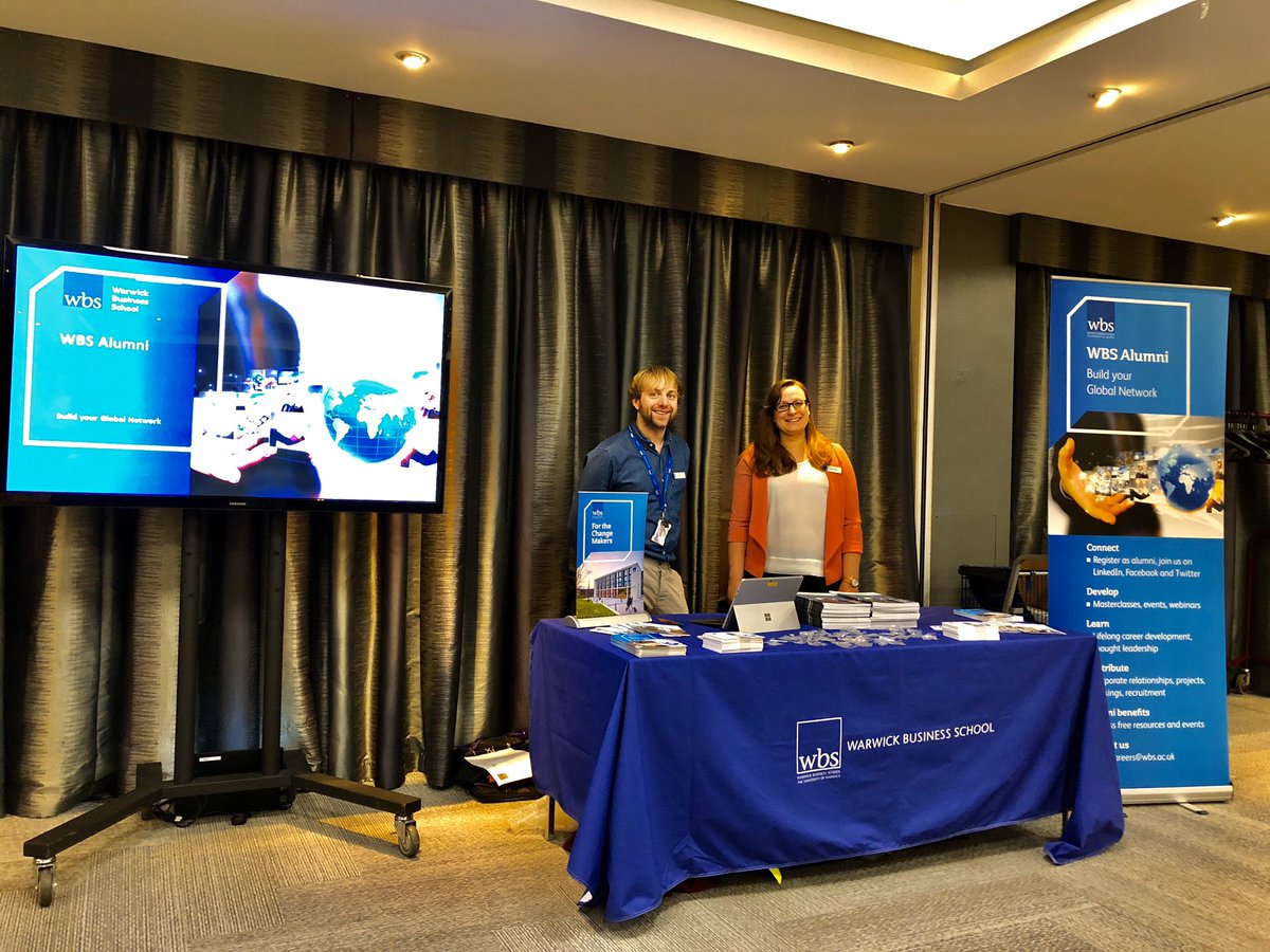 PamelaPinski's tweet photo. Calling all @WarwickBSchool #alumni! Congratulations!
Donβt forget to say hello to @JoeBarrWBS and me, pick up some #WBS swag and learn more about how we can continue to support you!
#warwick #wbslife #wbsgrad #warwick #warwickgrad #alumni #proud https://t.co/2Va5LhG0sM