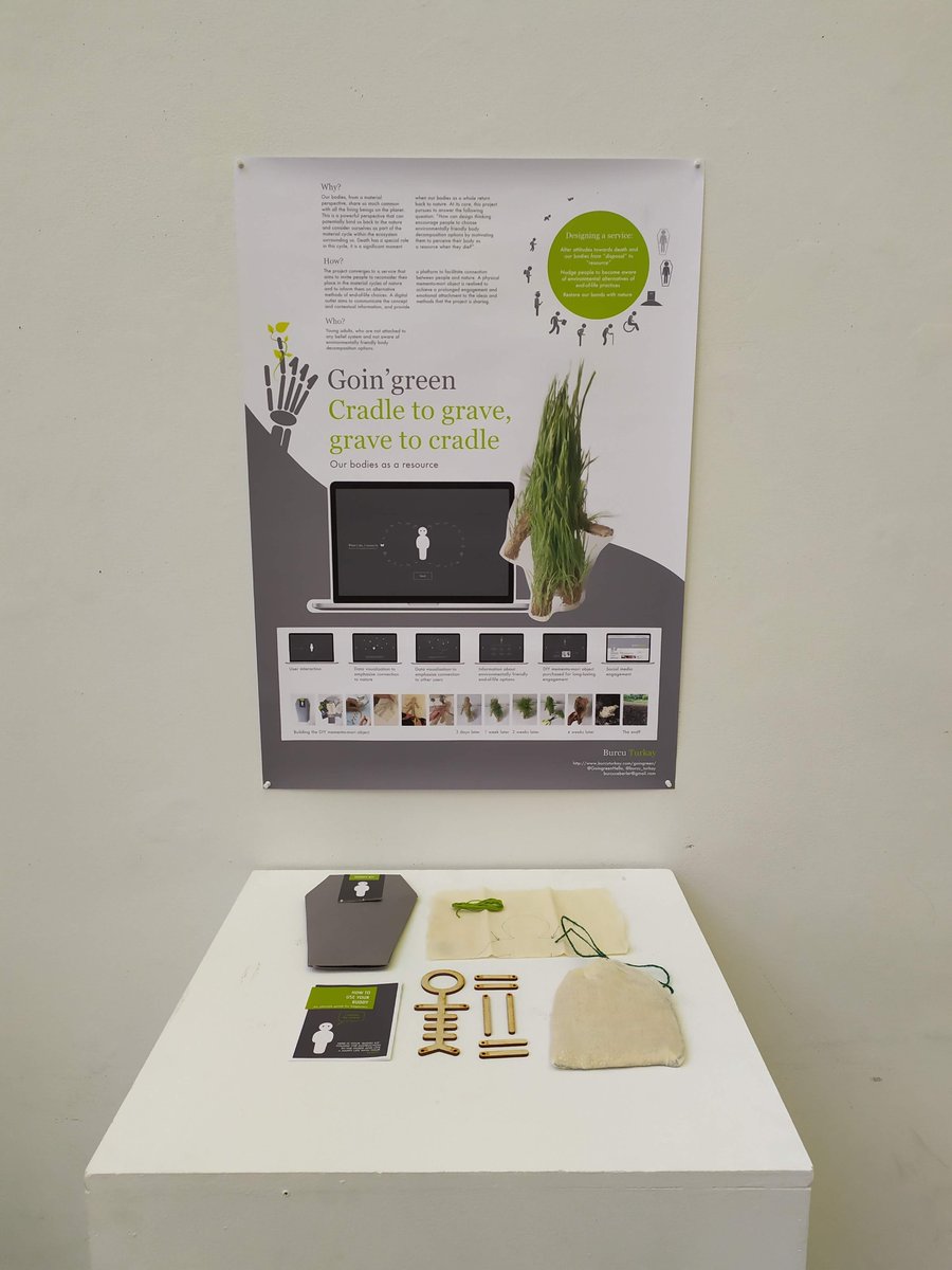 GoingreenHello's tweet image. All set up for tomorrow. YAY! @DialoguesDying @DesignTOFest @OCAD @TabooHealth_