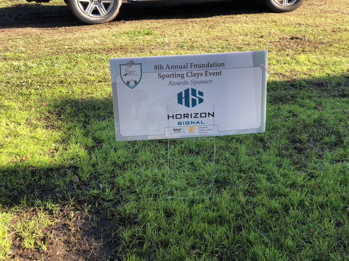 HorizonSignal's tweet photo. Kicking off the 2020 #ATSSA Expo in New Orleans at the 8th Annual Foundation Sporting Clays Event. We are proud to support a great cause and the amazing work of the Foundation. https://t.co/8coMkHkRBa