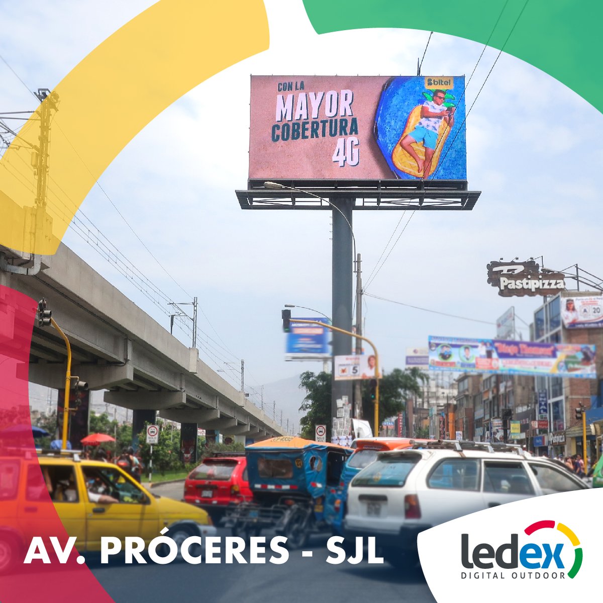 LedexPeru's tweet photo. Bitel con nosotros en San Juan de Lurigancho, "Este verano☀️ Bitel te trae mayor cobertura"
📍Pantalla: Próceres SJL
📍Cliente: Bitel https://t.co/MzjCS2NRUW
