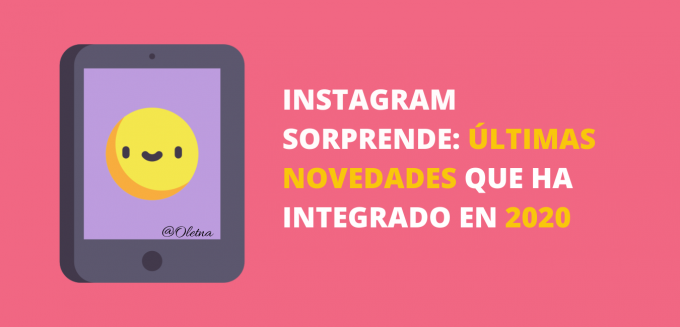 LauVasMa's tweet photo. ¿Quieres que te hable de las novedades de Instagram en 2020? https://t.co/DkueRc5wUa #SocialMedia via: @oletna https://t.co/xUz7tzNMgI