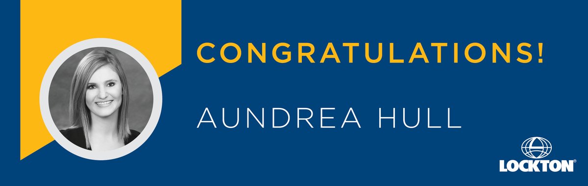 LocktonOmaha's tweet photo. Congratulations are in order for Aundrea Hull! She recently obtained her Life &amp; Health license, one of her many professional goals. We are proud of her accomplishments and can’t wait to see what the future holds for her at @Lockton! #UncommonlyIndependent #LocktonLife https://t.co/uPkQNkva4E