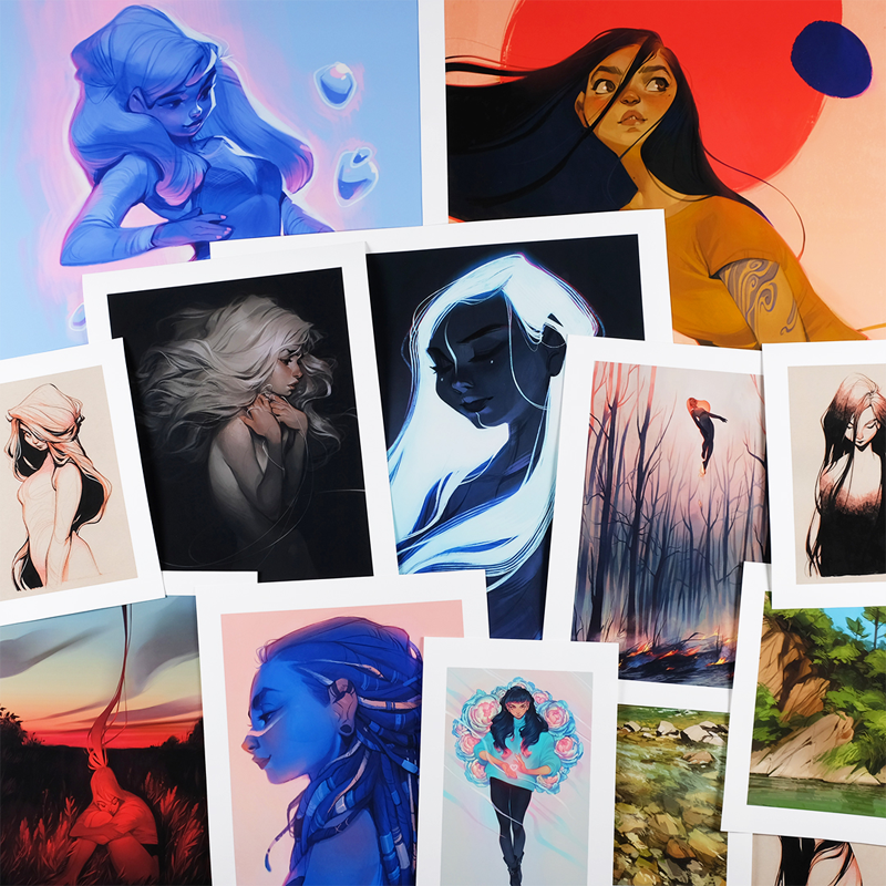 Heads up! I'm currently running a giveaway on instagram where 10 winners will get a $50 gift code to spend in my INPRNT shop ~ If you want to join, head over to my insta and check out my latest post: https://t.co/UFHvk4XDgo 