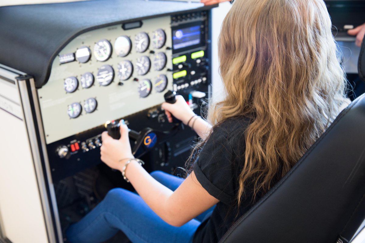 EVITnews's tweet photo. Check out the #EVIT #Aviation flight simulator, hands-on engine and aircraft component displays at today's #EVITExpo until 1 p.m.
Info: https://t.co/dHiMNajazm
#EVITFriends
#WeAreEVIT https://t.co/Y4RVHIz9bO