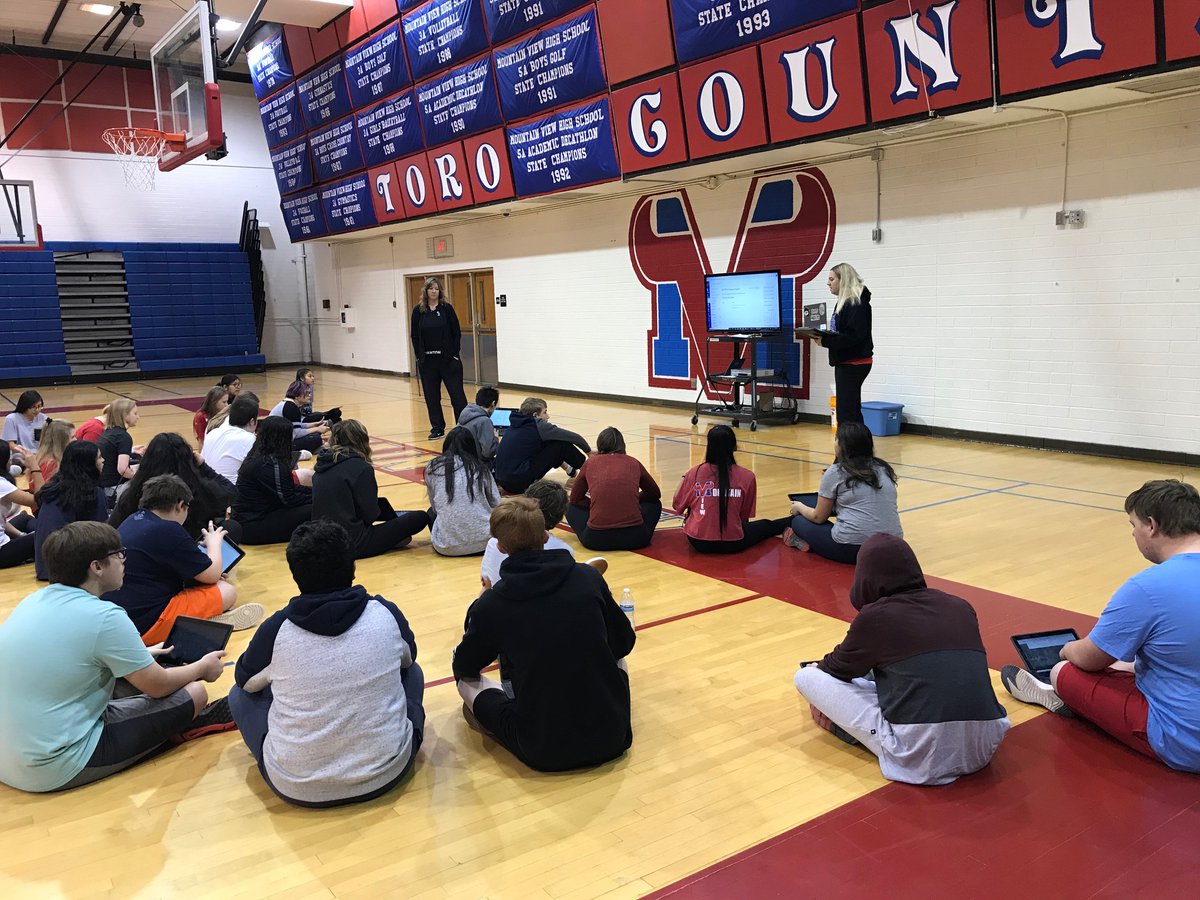 toro_oidcs's tweet photo. Many goals are being achieved at MVHS! We are focused on increasing Canvas usage 2nd semester.  This is P.E. using Canvas to track fitness goals. Go Toros!@bpeteaz @GMilbrandt_MVHS  #mpsoidc #mpsedtech #mpsaz
#canvaslms https://t.co/Fwq8Ttq17G