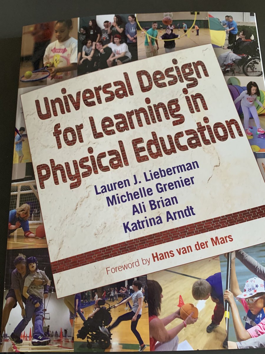 Very excited about the publication of our UDL book. Check it out on Human Kinetics. ⁦<a href="/unh_hpe/">UNH HPE</a>⁩ ⁦ ⁦<a href="/CPPAdaptedPE/">Cal Poly Pomona APE</a>⁩ ⁦<a href="/NorthAmericaAPA/">NAFAPA</a>⁩⁦<a href="/HumanKineticsEU/">Human Kinetics Europe</a>⁩