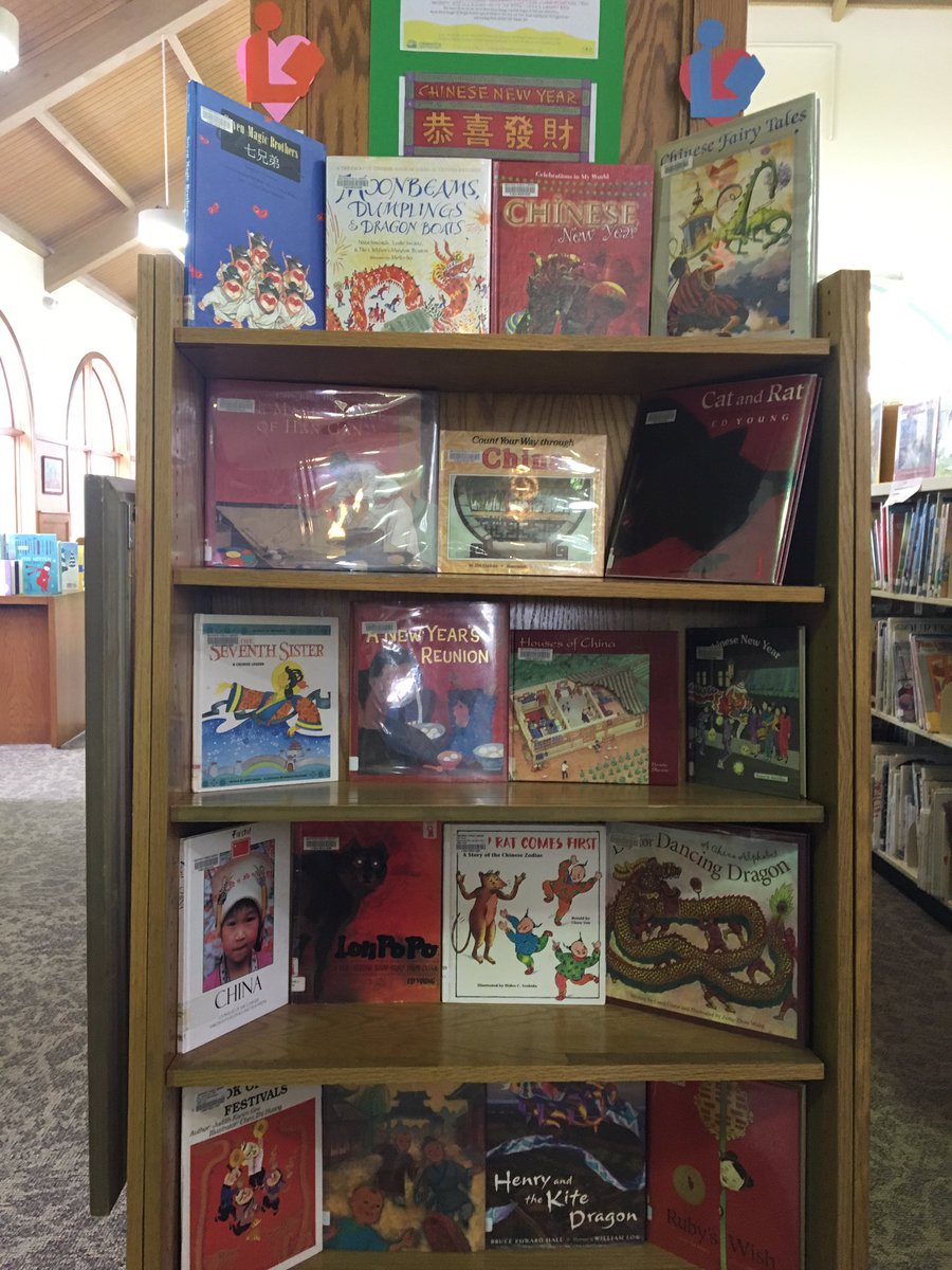 A display of books about Chinese culture.