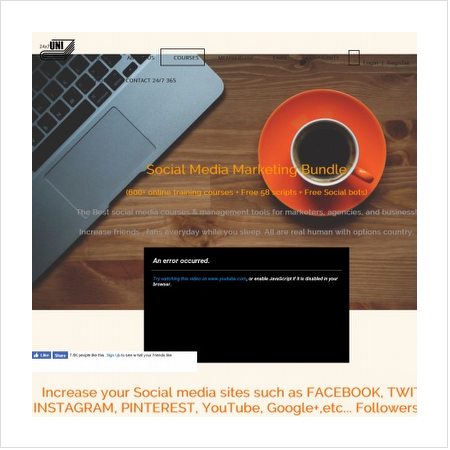 Social Media Marketing Bundle Including 600+ Online Training Courses + Free 58 Scripts + Free Social Bots..etc. The Best Social Media Courses  and  Management Tools For Marketers, Agencies, And Business localexpertwebdesign.com/product/social…