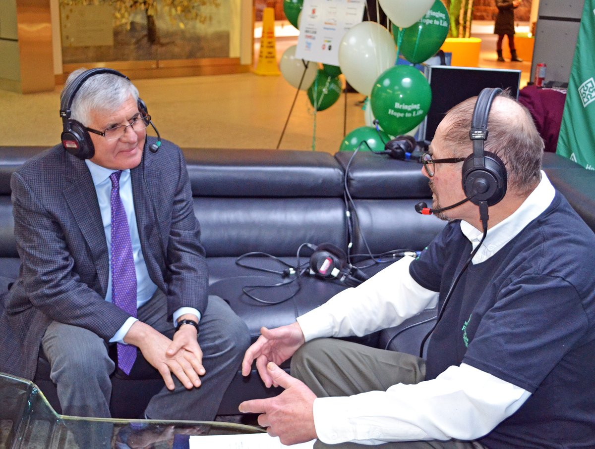 TransplantMB's tweet photo. Rockstars! Kathy, Warren &amp; Dr. Rush graced the airwaves during the @hscfoundation’s #HopetoLife radiothon at @hsc_winnipeg sharing stories about organ donation &amp; transplant. Inspiring! https://t.co/7wNHfIF1pr https://t.co/Eqtx932yxm
