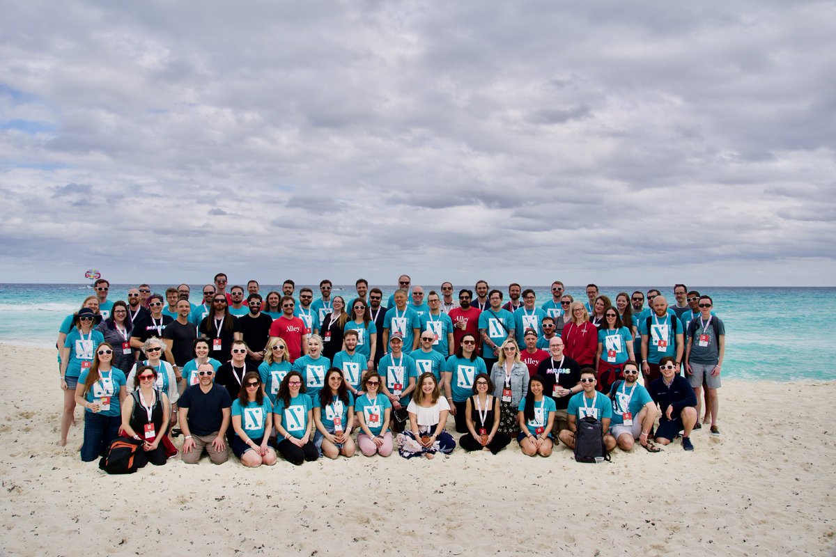 #AlleyTurns10 with 76 people. Amazing to have everyone together!