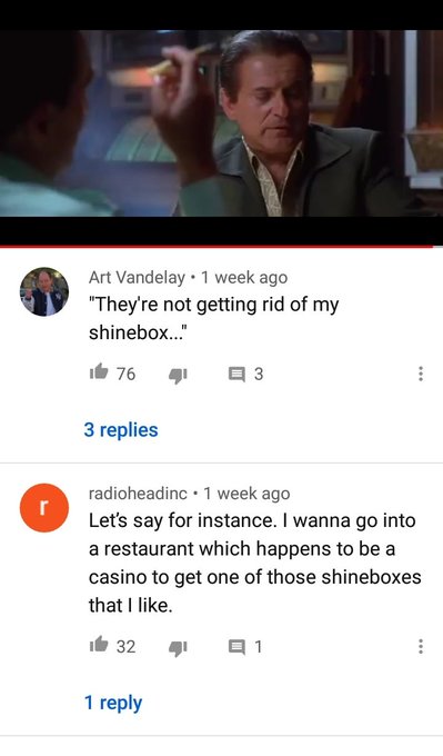 I've been watching random mob movie clips for the comment sections https://t.co/i8xK5MNDn7