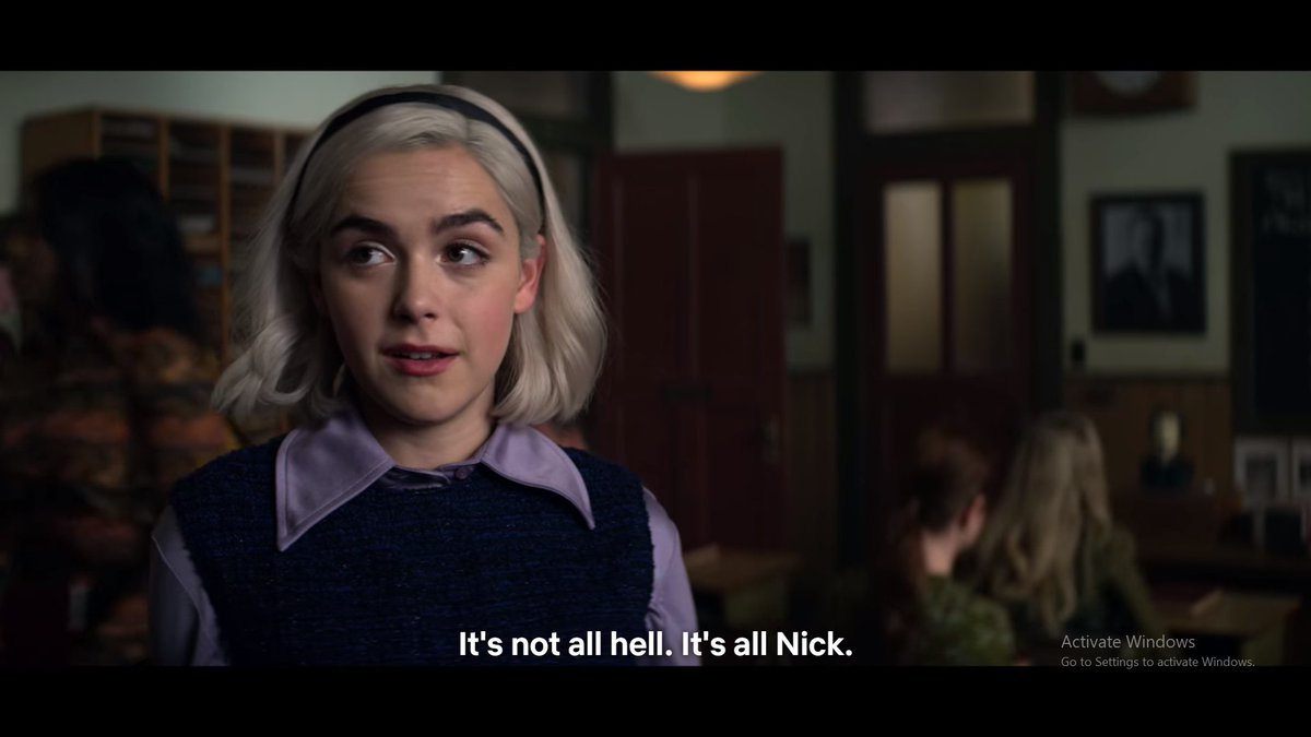 nabrina is back from the dead and so am i