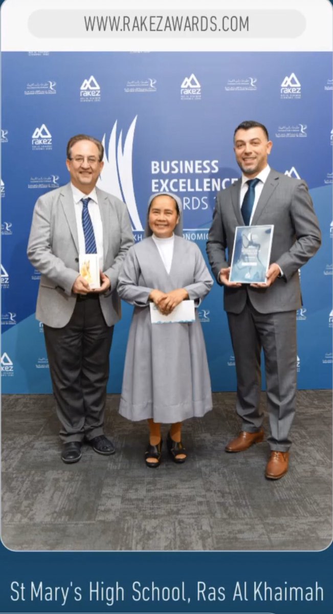 SimoneES247's tweet photo. Tonight my team was awarded the Best New Startup Award at the 6th annual Business excellence Awards Ceremony. #RAKEZ. Thank you St. Mary’s Private High School Team for their hard work and perseverance. Your dedication to our mission and vision is unwavering. @SimoneES247 #RAKEZ https://t.co/HWKNYEolTd