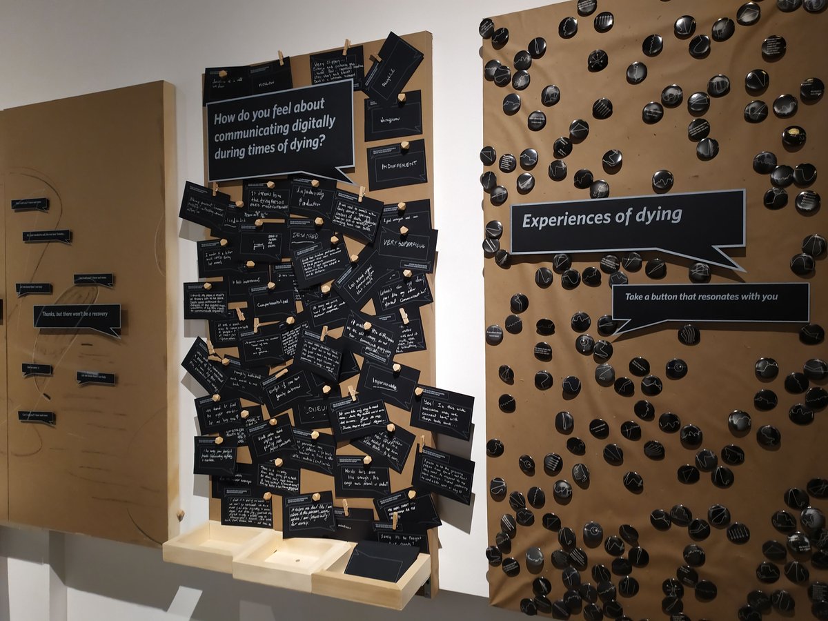 GoingreenHello's tweet image. I had a chance to see this amazing exhibition @DialoguesDying @TabooHealth_ @DesignTOFest Eye-opening insights. Thanks to all artists for their contribution. #deathpositivity