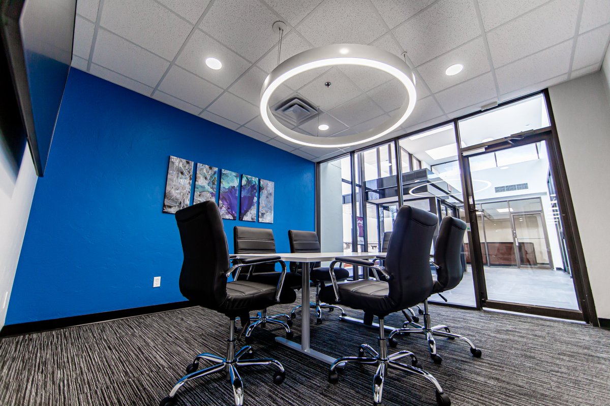 SAStudioOK's tweet photo. Conference rooms need updating? We’ve got you covered! Check out the conference room renovations we did for @CASAofOKCo.

CASA Offices | Oklahoma City, OK

Photography | Jonathan Meisner

#SmallArchitects #CASA #InteriorRenovation #Offices #ConferenceRooms https://t.co/u0kQrzDunR
