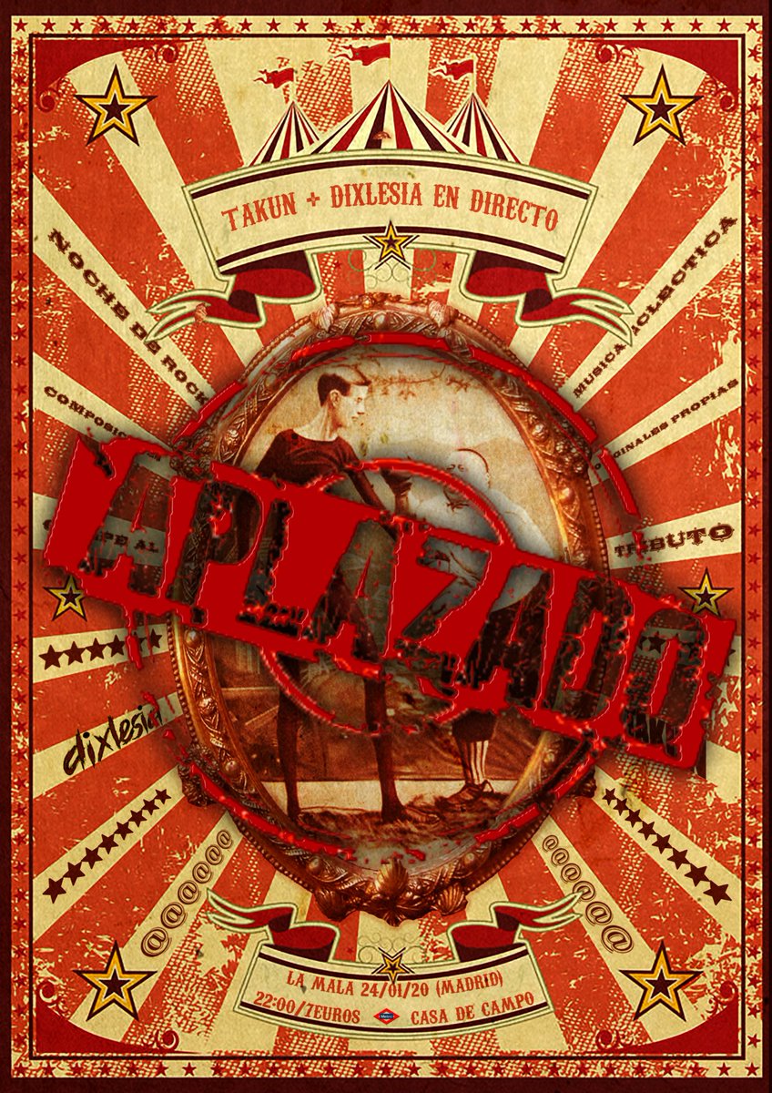 Por causas de fuerza mayor se pospone nuestro concierto junto a <a href="/dixlesiarock/">dixlesia</a> en <a href="/laMalaSalaClub/">laMala</a> 
¡Muy pronto la nueva fecha!