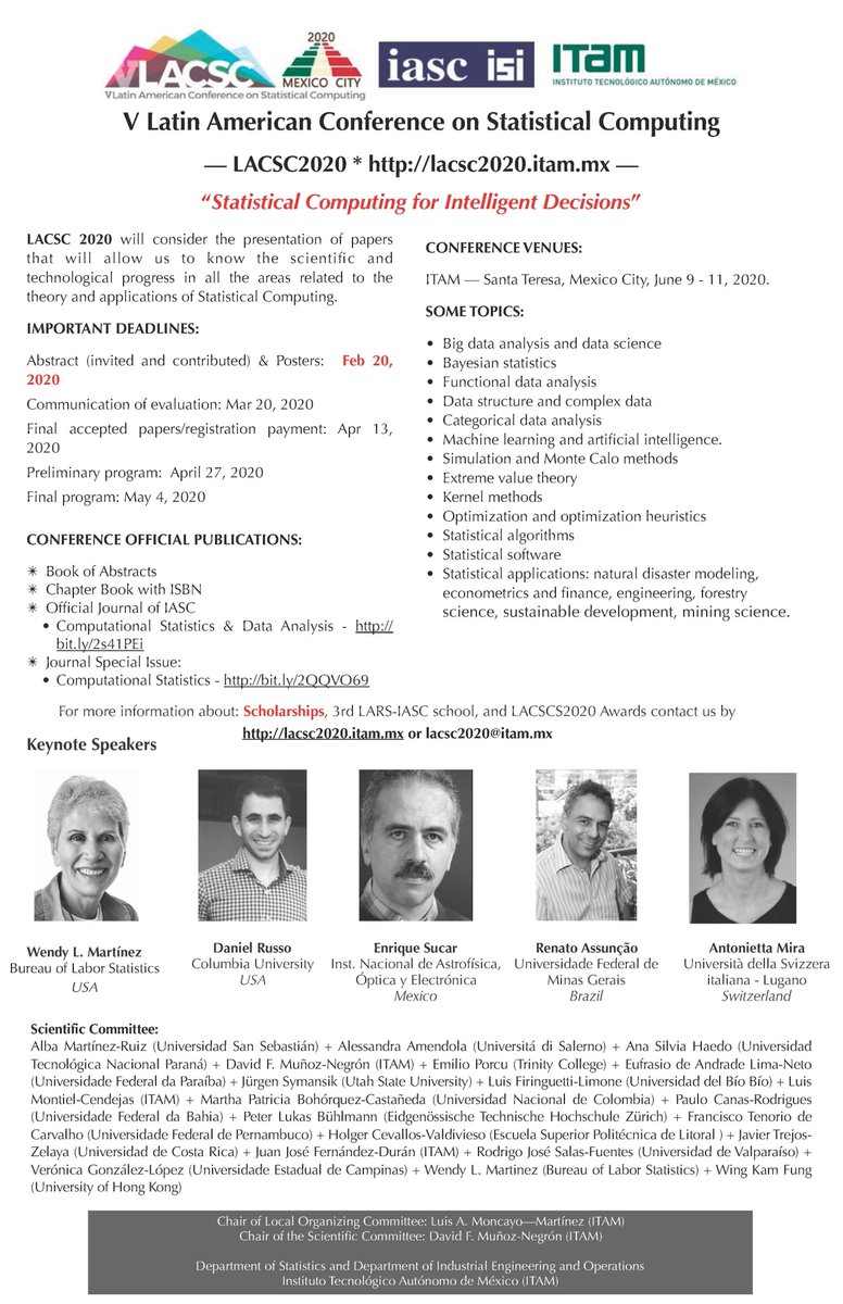 ateran's tweet image. #EstadisticaComputacional #StatisticalComputing #ComputationalStatistics
@ITAM_mx