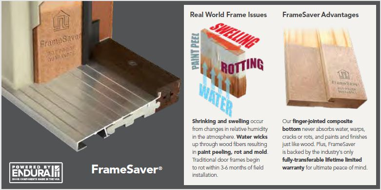 ZephyrAlum's tweet image. Introducing the new FusionFrame™: A one-of-a-kind
alternative to composite or wood jambs,
utilizing the strength of an LVL interior, the rotproof
performance of a FrameSaver®bottom,
and the durability of a composite frame exterior.
Offering a lifetime jamb warranty.
#ProViadoor