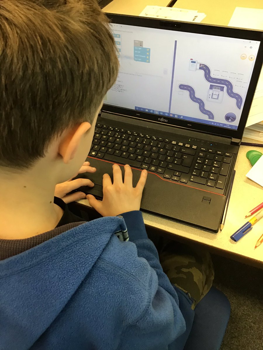 ClaphamTerrace1's tweet photo. In Computing today, Year 6 began to write code using Python coding language. #resilientlearners #persistentlearners https://t.co/JtjoL6GbsD