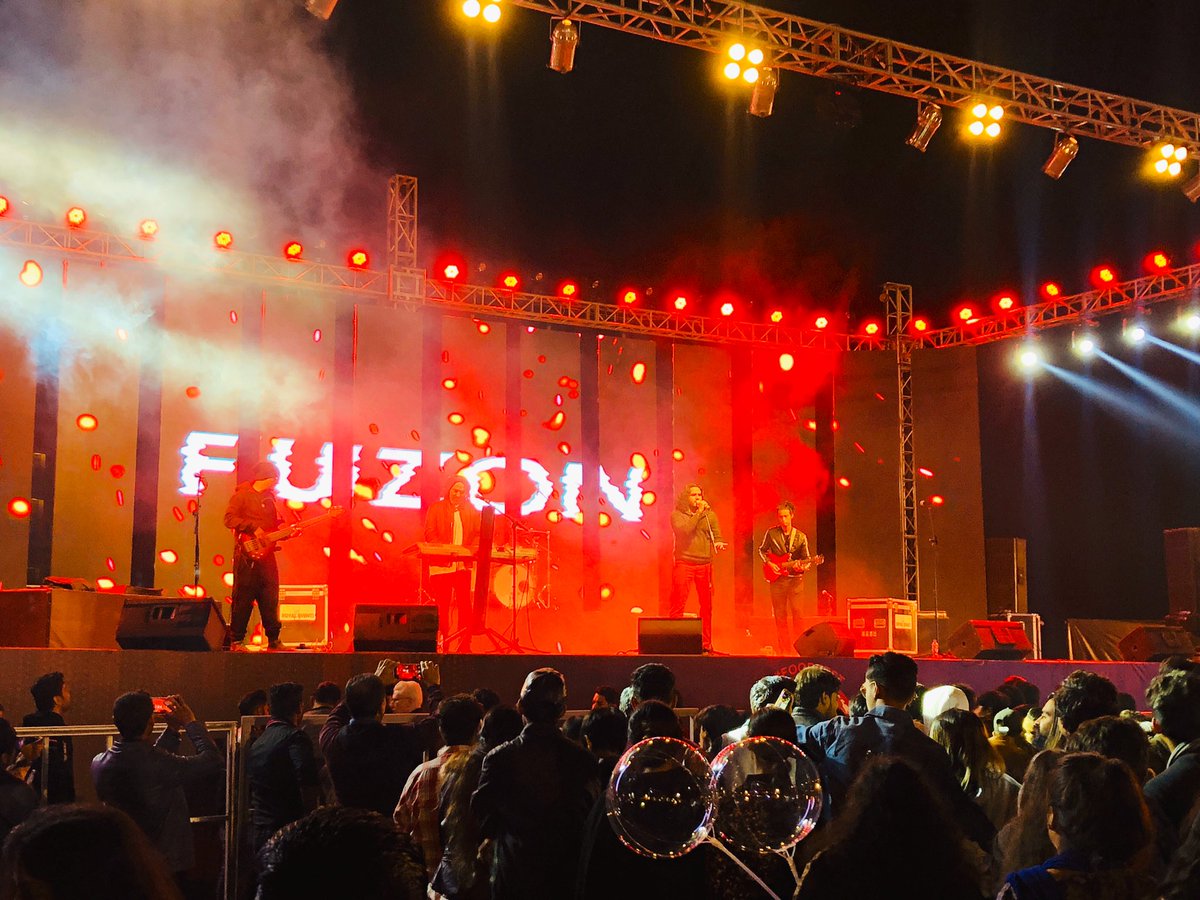 Happening right now #Fusion rocking Karachi at #SoulFestival #EatToTheBeat