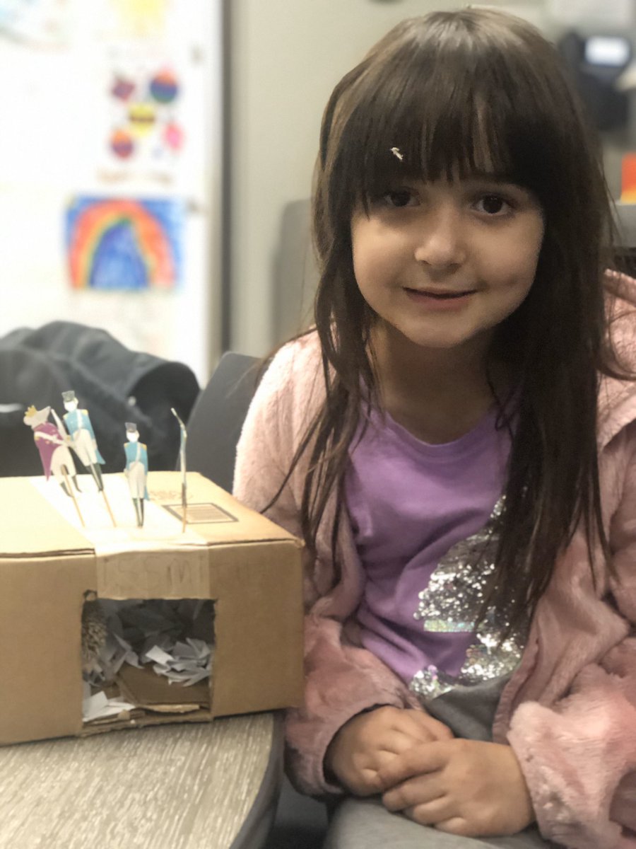 KSmithSidekicks's tweet photo. Two of my scholars engineered a house for Mr. Pricklepants! He seems to really like them! They even improved one of the designs by adding some shredded paper for bedding. #cankinder #mrpricklepants #becannonproud @canstem @Jandaexotics https://t.co/C7Cb7xYzmj