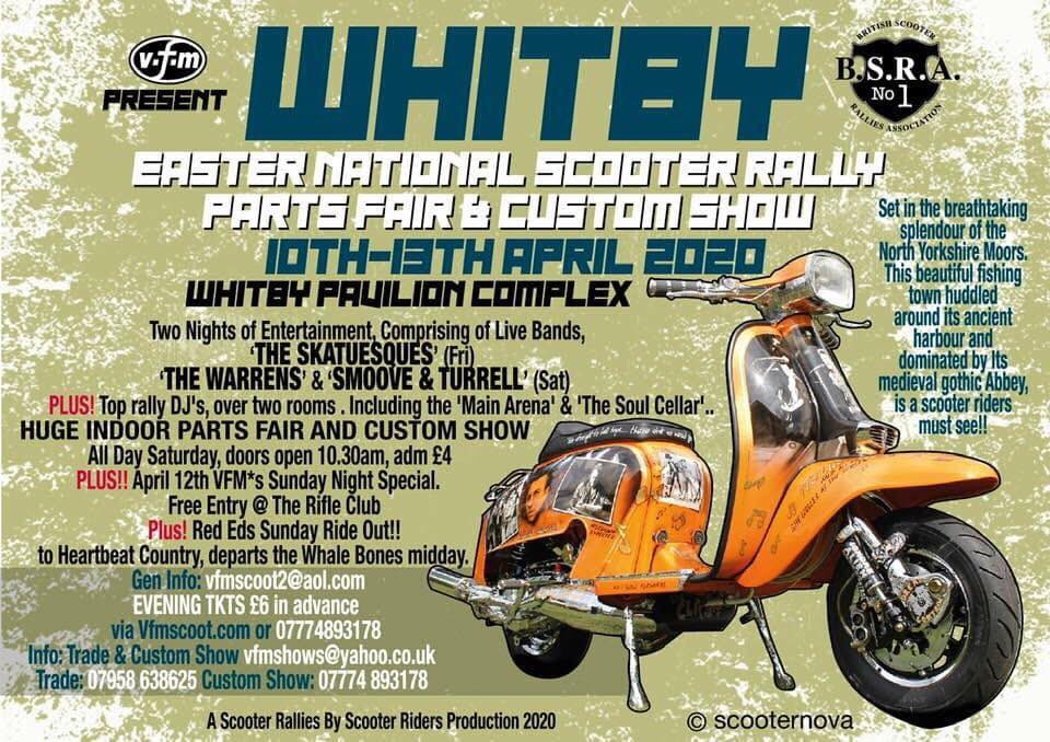 Whitby Easter flyer🛵