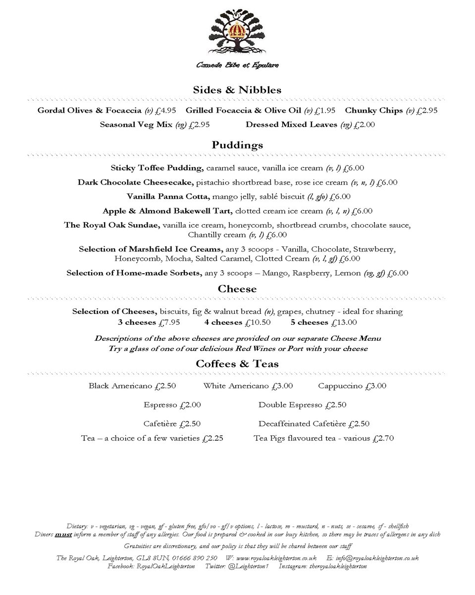 Menu update.

Some fabulous new dishes on our latest menu.