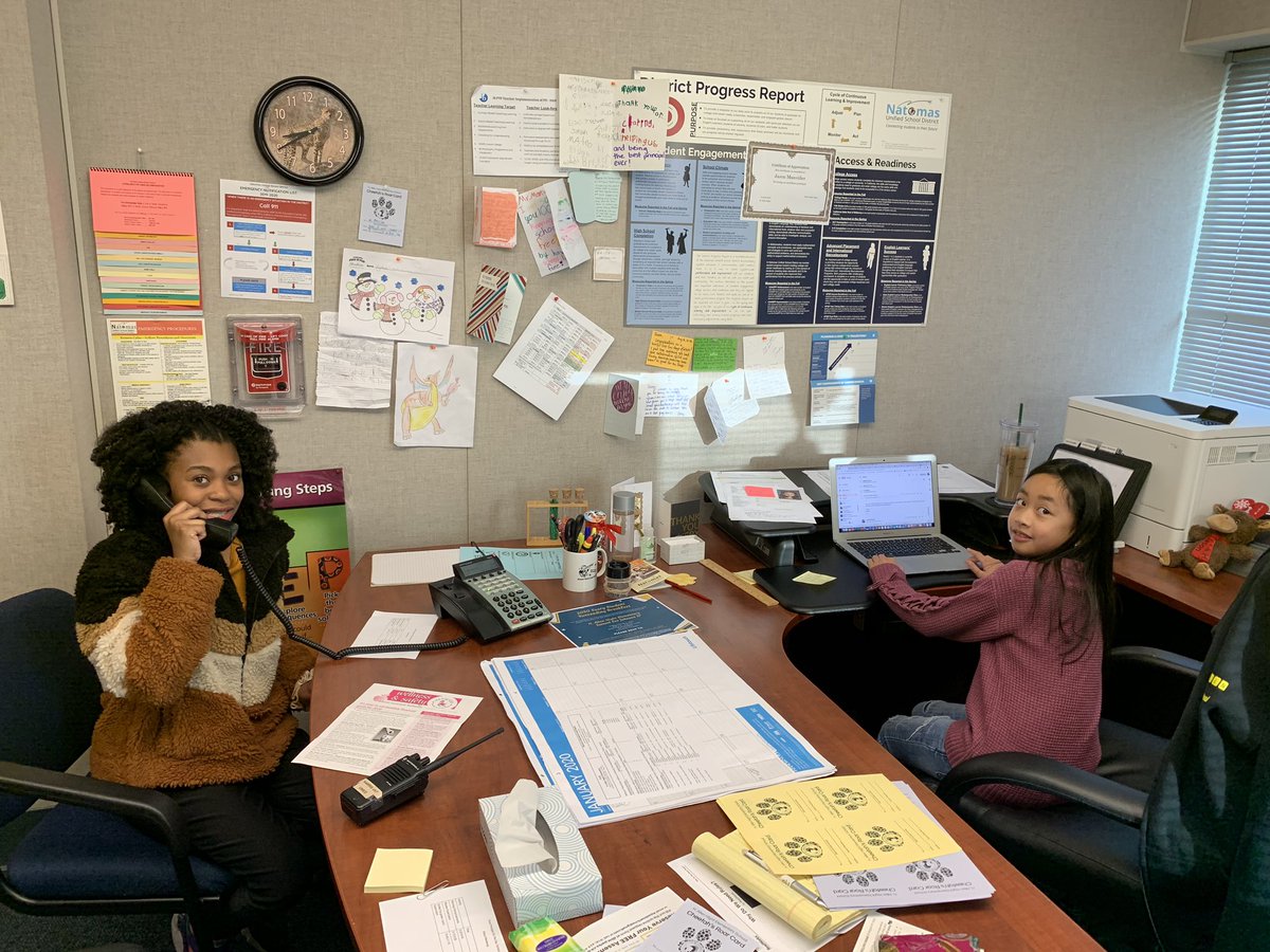 HahPrincipal's tweet photo. Congratulations to Justice and Alexa- Vice Principals for the day working hard @ H. Allen Hight Elementary https://t.co/lau49EZIGD