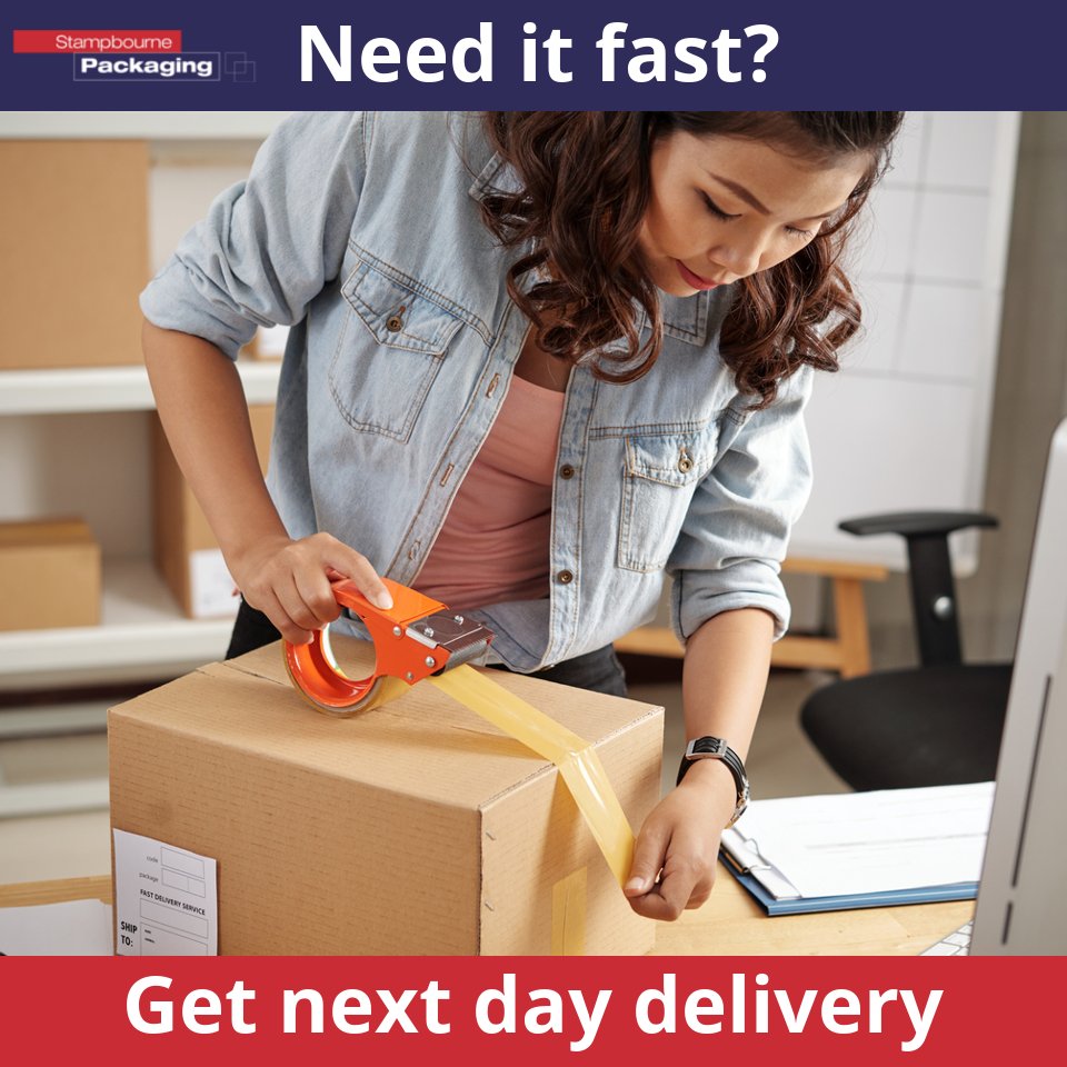 StampbournePack's tweet photo. Do you need some boxes fast? Perhaps you got a last minute order, or need some boxes for an urgent task?

Stampbourne Packaging offer next day delivery on all orders received before noon. Try us today: https://t.co/7RkeyxH4SJ https://t.co/kjz0Fq2vco