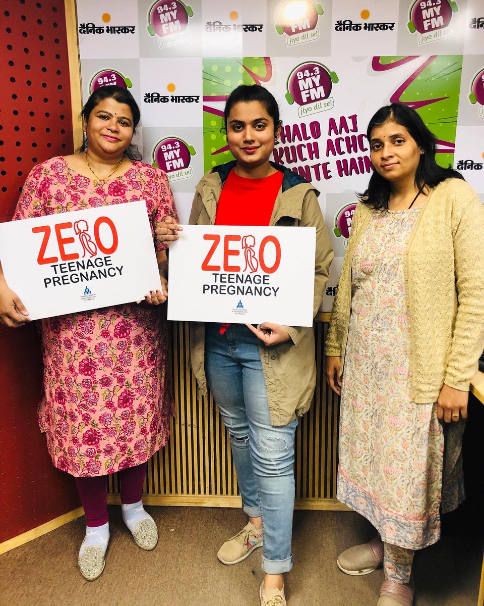 rj_naini's tweet photo. Today on National girl child day interviewed superwoman who are doing fabulous job 🌿
@PopFoundIndia @MYFMIndia 
#FridayFeeling #FridayVibes #FridayThoughts #FridayMotivation #NationalGirlChildDay2020 #zerocampaign https://t.co/n5jiZgNXwl