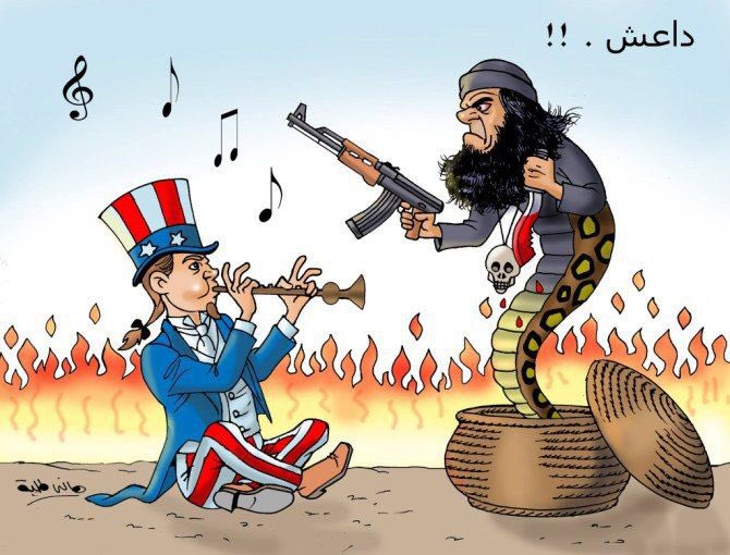 HstIraqi's tweet photo. Did you know that #USArmy are bombing the #iraqiarmy sites since the beginning of the war with a Daash organization
At the same time, it is delivering military aid to #ISIS by mistake ⁉️
#UsaGoOutFromIraq
#leave_or_die https://t.co/YduqIoC2Qp