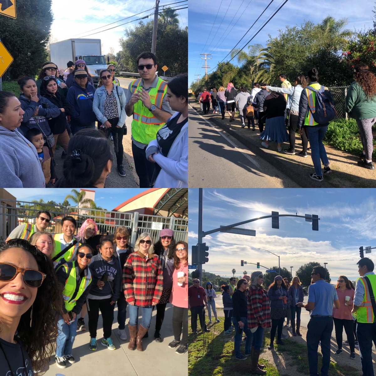 Successful morning School Walk Audit around the <a href="/RMMSbulls/">Rancho Minerva MS</a> community. Great group of RMMS staff, parents from across the district, <a href="/vucpta/">VUCPTA</a> members, City Council member Contreras, Board Trustees Smithfield &amp; Morton, &amp; Vista City reps. So grateful for such a caring #community!